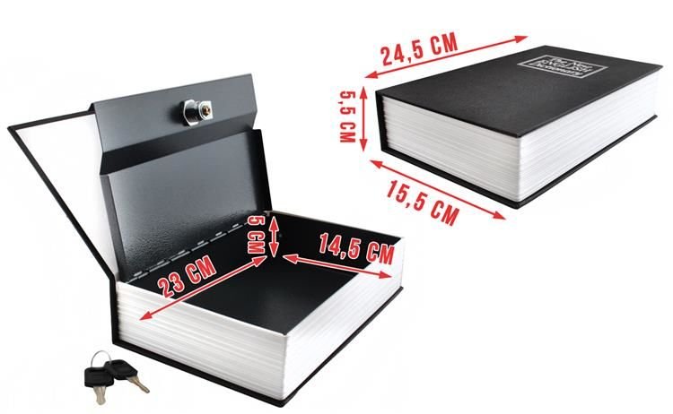 Sejf - kasetka ukryta w książce - obrazek 3