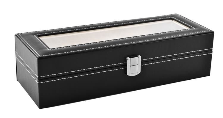 Organizer na zegarki 6 przegródek - obrazek 4