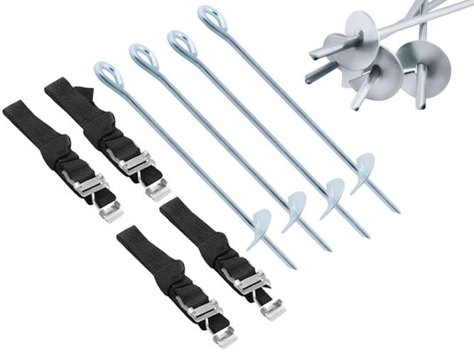 Kotwy mocujące do trampoliny - zestaw 4szt. - obrazek 6