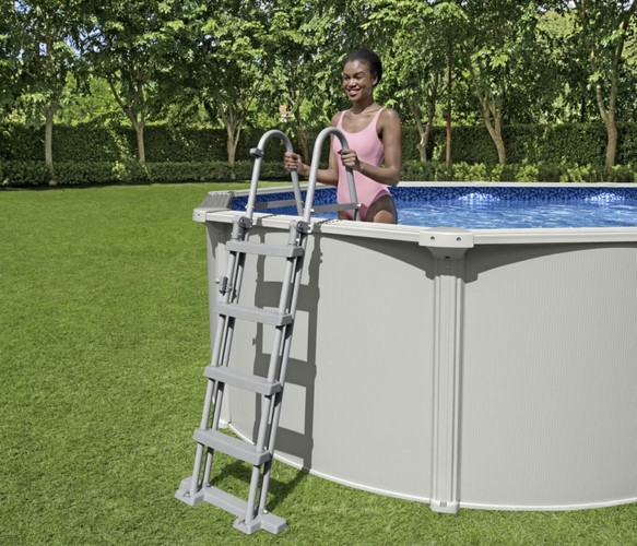 Drabinka do basenu 122cm - BESTWAY 58331 - obrazek 4
