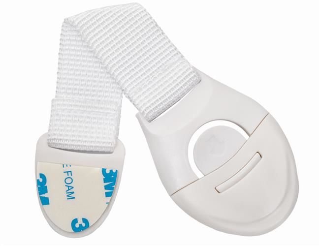 Zabezpieczenie - blokada do szafek 10szt. biały - obrazek 2