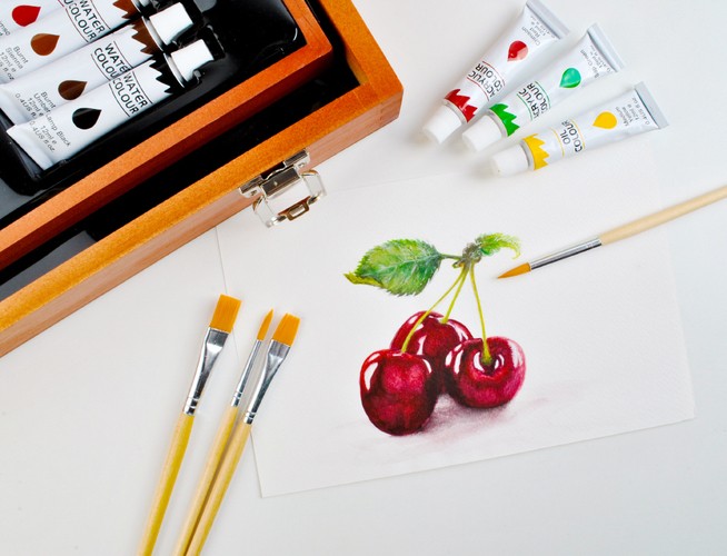 Zestaw do malowania 174szt w walizce - obrazek 13