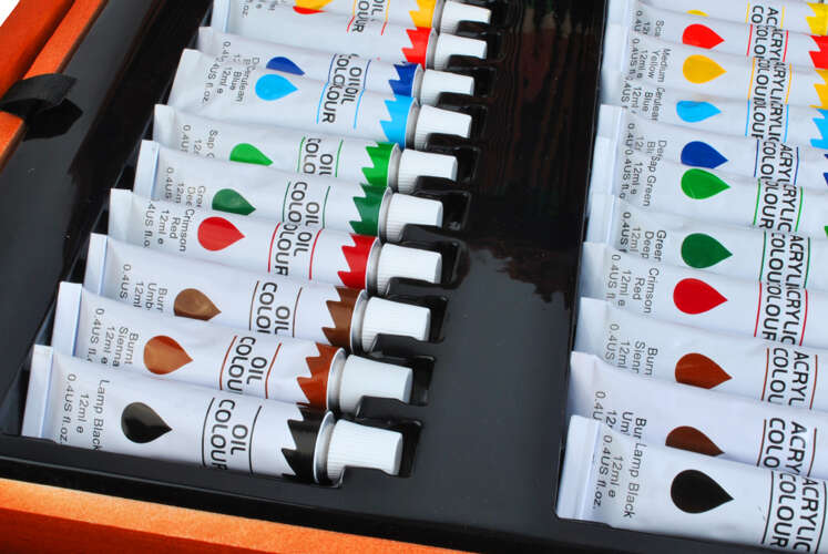 Zestaw do malowania 174szt w walizce - obrazek 6