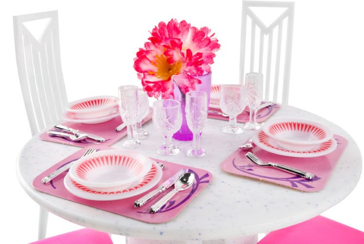 Zestaw mebelków dla lalek ML8248 - obrazek 3