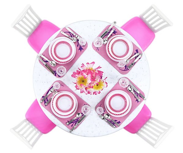 Zestaw mebelków dla lalek ML8248 - obrazek 6