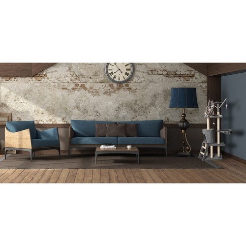 Drzewko dla kota 138cm szare - obrazek 14