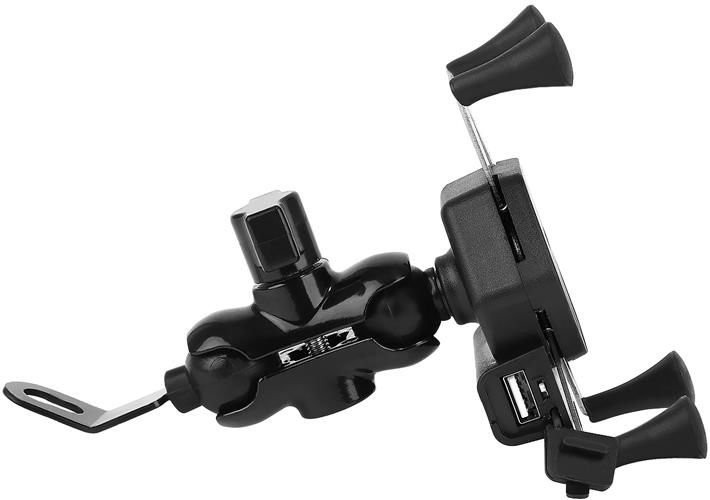 Uchwyt na telefon do motocykla z ładowarką - obrazek 7