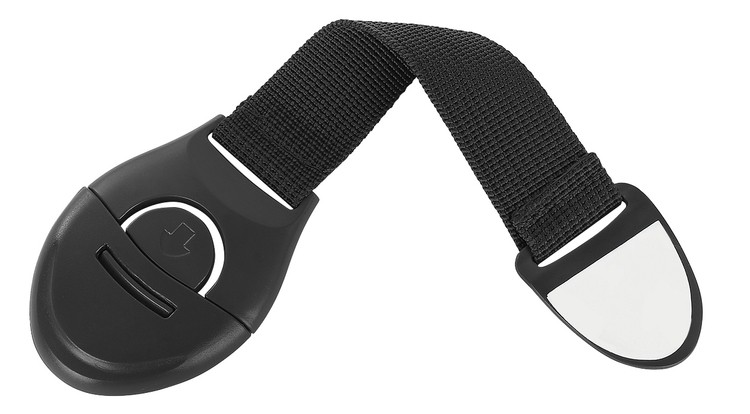 Zabezpieczenie - blokada do szafek 10szt. czarne - obrazek 3