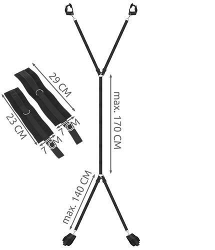 Akcesoria erotyczne - zestaw - kajdanki - obrazek 2