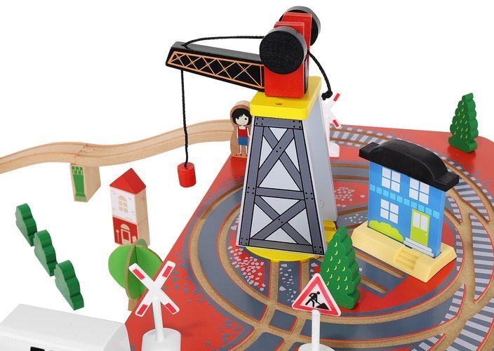 Kolejka drewniana - pociąg na baterie - obrazek 9