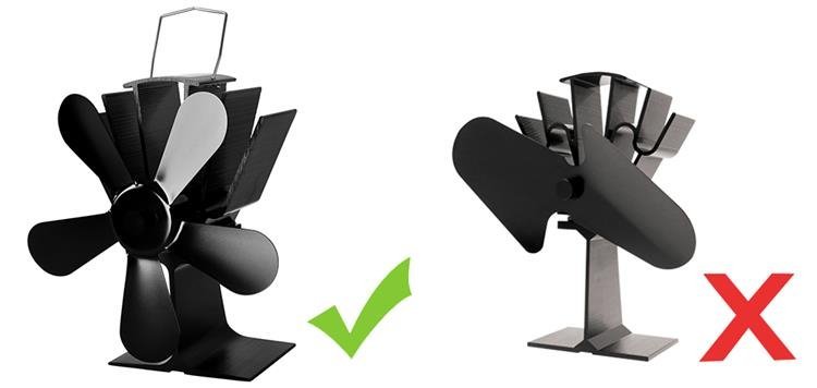 Wentylator kominkowy 5-łopatkowy - obrazek 9