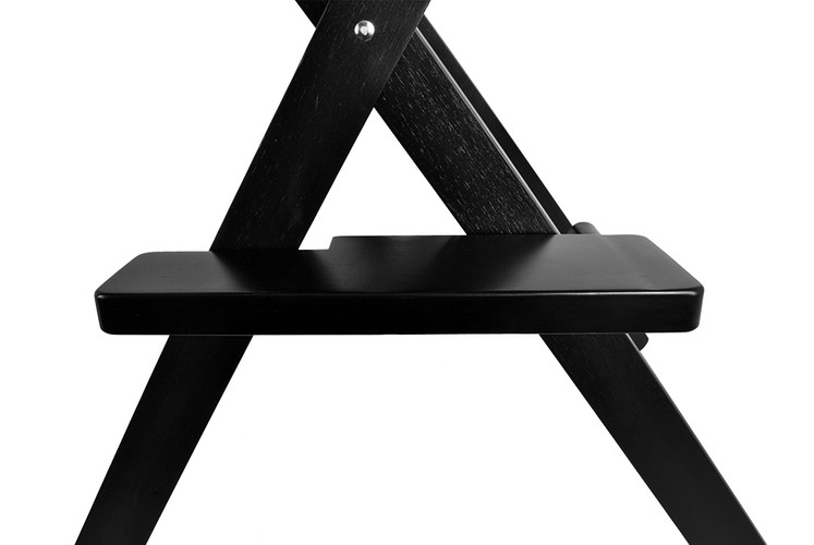 Krzesło do makijażu drewniane - obrazek 3