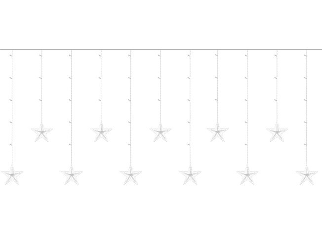Kurtyna świetlna 108LED - multikolor 31V KŚ11319 - obrazek 8