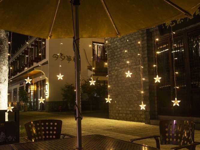 Kurtyna świetlna 108LED - ciepły biały 31V KŚ11320 - obrazek 2