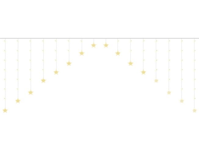 Kurtyna świetlna 136LED - ciepły biały 31V KŚ11337 - obrazek 11