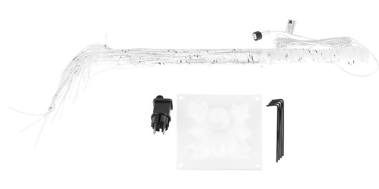 Drzewko ozdobne brzoza 180cm - Lampki LED 31V - obrazek 4