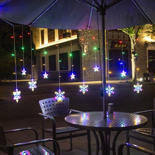 Kurtyna świetlna 138 LED - multikolor 31V KŚ11323 - obrazek 2