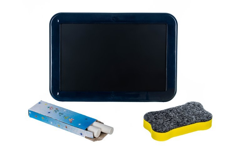 Kuchnia zabawkowa 72cm niebieska + para - obrazek 3