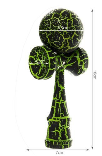 Gra zręcznościowa drewniana - zielona - obrazek 6