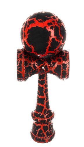 Gra zręcznościowa drewniana - czerwona - obrazek 2