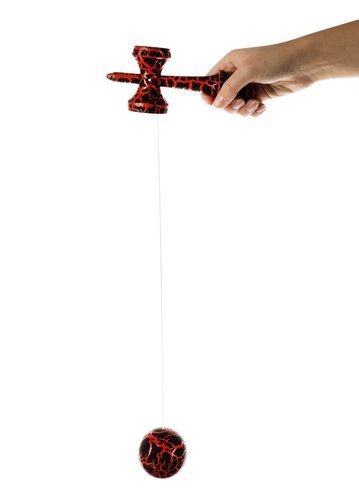 Gra zręcznościowa drewniana - czerwona - obrazek 5