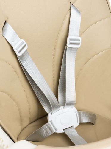 Krzesełko do karmienia KRUZZEL - beżowe - obrazek 5