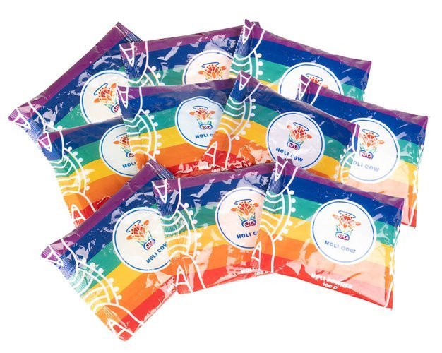 Kolorowy proszek Holi- zestaw 10x100g - obrazek 3