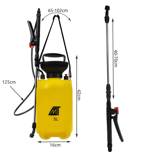 Opryskiwacz ciśnieniowy 5L - zestaw dysz - obrazek 11