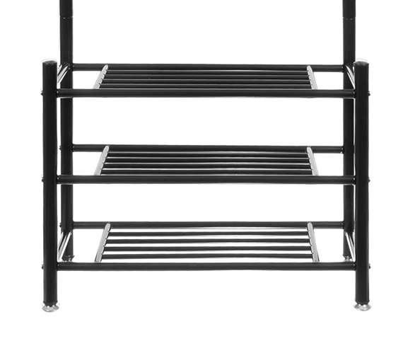 Wieszak na ubrania - stojak z półką na buty 15744 - obrazek 10