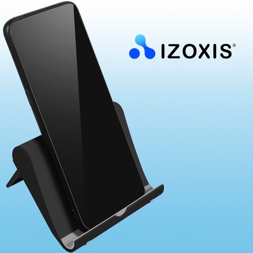 Uchwyt - podstawka na telefon czarna - obrazek 10