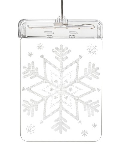 Witraż LED 3D- śnieżynka - obrazek 2