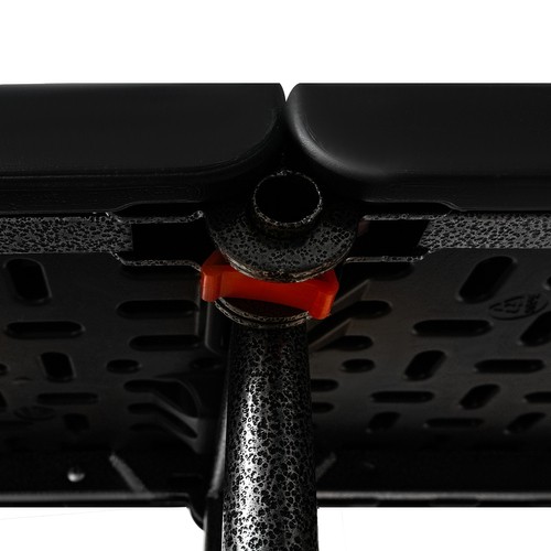 Stół ogrodowy składany 180cm + 2 ławki- czarny - obrazek 9