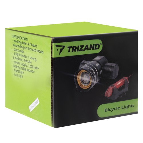 Lampka rowerowa T6 USB + tylne światło - obrazek 10