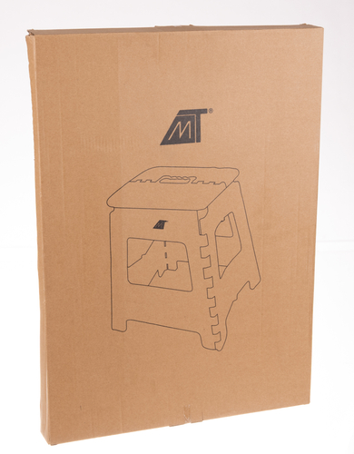 Stołek składany czarno-biały 39cm - obrazek 11