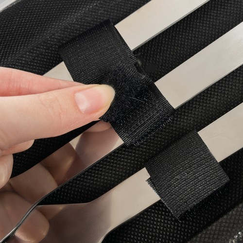 Przybory do grilla- zestaw 5 akcesoriów + walizka - obrazek 4