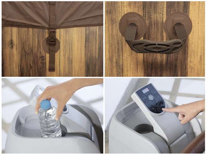 Basen dmuchany Lay-Z Spa - BESTWAY 60025 - obrazek 10