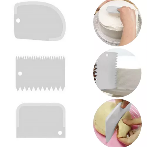 Patera obrotowa + 3 szpatułki do dekoracji ciast - obrazek 12