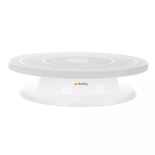 Patera obrotowa + 3 szpatułki do dekoracji ciast - obrazek 4