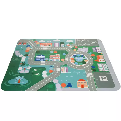 Klocki drewniane- miasto 100szt. Kruzzel 19159 - obrazek 15