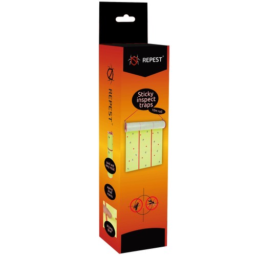 Lep na owady- rolka 10m Repest 19052 - obrazek 10