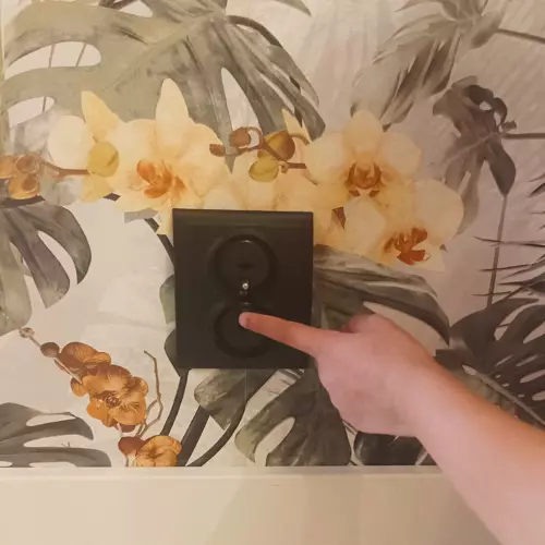 Zabezpieczenie do gniazdka- czarne Ruhhy 19224 - obrazek 4