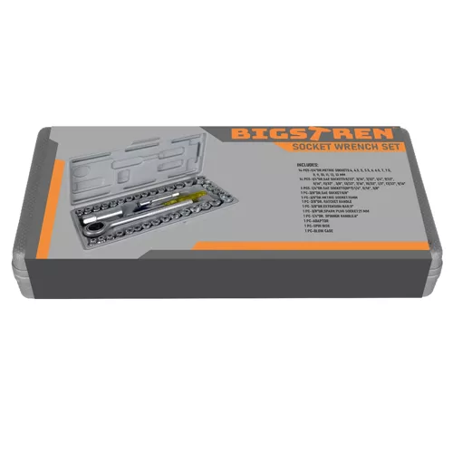 Zestaw kluczy nasadowych- 40szt. Bigstren 19168 - obrazek 13