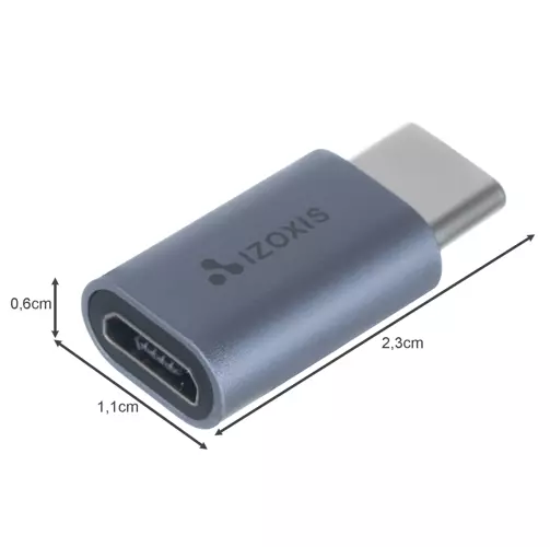 Adapter USB-C - USB micro B 2.0 A18934 - obrazek 3