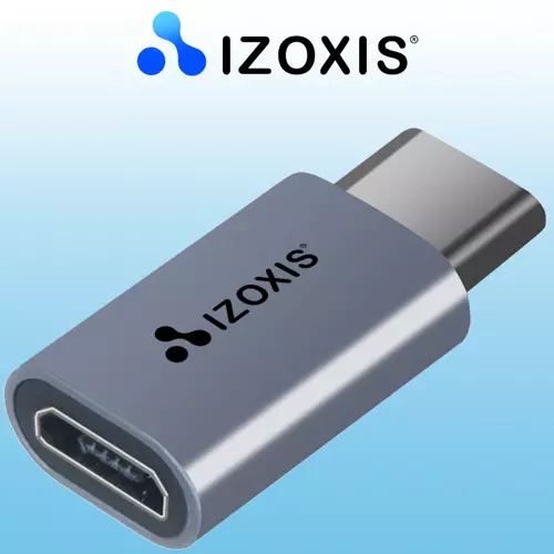 Adapter USB-C - USB micro B 2.0 A18934 - obrazek 2