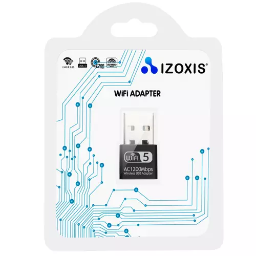 Adapter WIFI na USB 1200Mbps Izoxis 19181 - obrazek 10