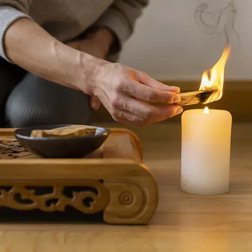 Świeca walec biała - zestaw 8 szt. - obrazek 5