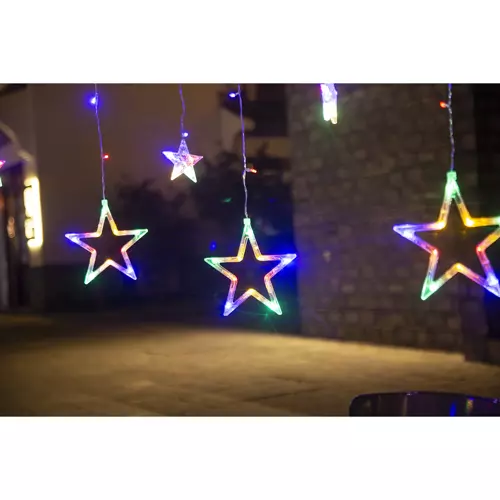 Kurtyna świetlna 138 LED USB- multicolor KŚ19748 - obrazek 4