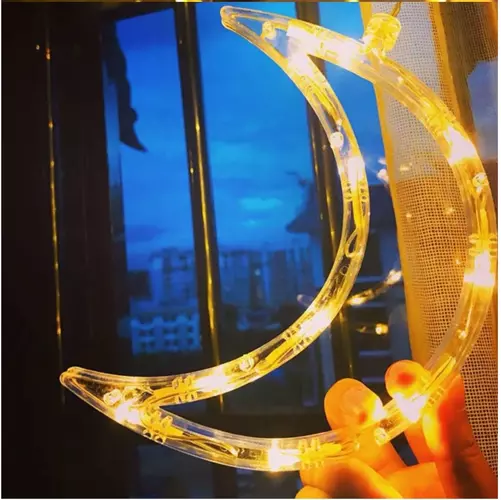 Kurtyna świetlna 138 LED USB- ciepły biały KŚ19758 - obrazek 5