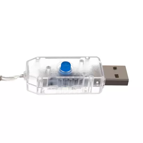 Kurtyna świetlna 138 LED USB- zimny biały KŚ19756 - obrazek 12