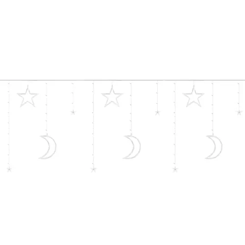 Kurtyna świetlna 138 LED USB- multicolor KŚ19754 - obrazek 8